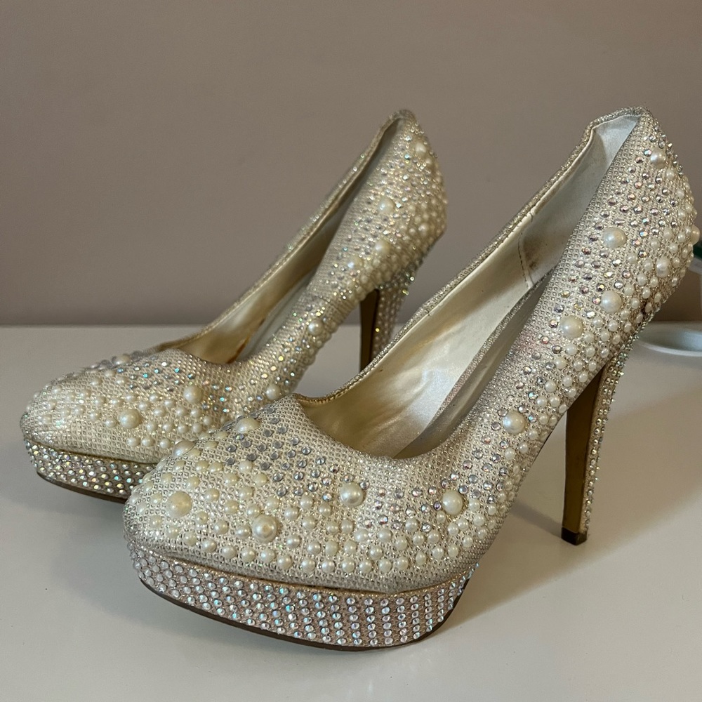 Bedazzled Pumps